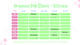 lezioni di coreografia venezia Aryanna Pole Dance Studio (Sede di Mestre)