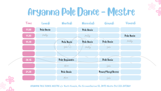 corsi di pole dance venezia Aryanna Pole Dance Studio