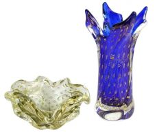 fashion 60s vases venetian murano glass omg original